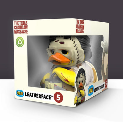 TUBBZ Boxed Edition Leatherface Collectible Vinyl Rubber Duck Figure - Official Texas Chainsaw Massacre Merchandise - TV, Movies & Video Games