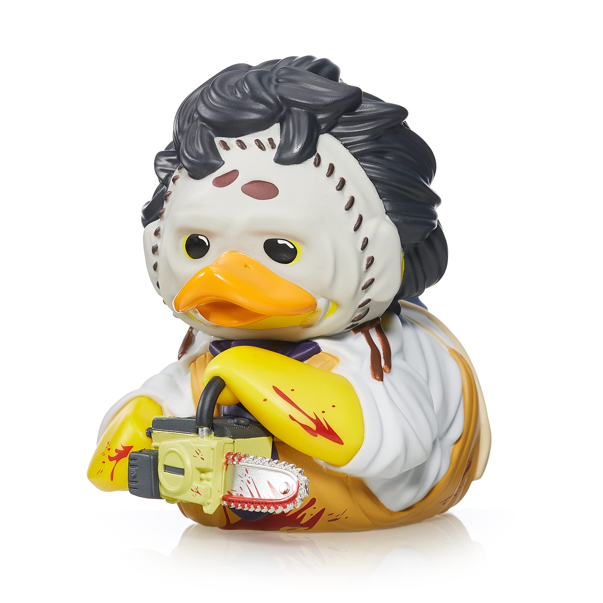 TUBBZ Boxed Edition Leatherface Collectible Vinyl Rubber Duck Figure - Official Texas Chainsaw Massacre Merchandise - TV, Movies & Video Games