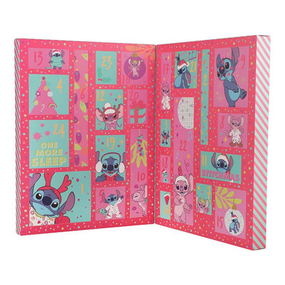 Stitch Stationary 24 Day Premium Advent Calendar - Officially Licensed Christmas Gifts & Seasonal Christmas Decor For Girls Bedroom | Paladone
