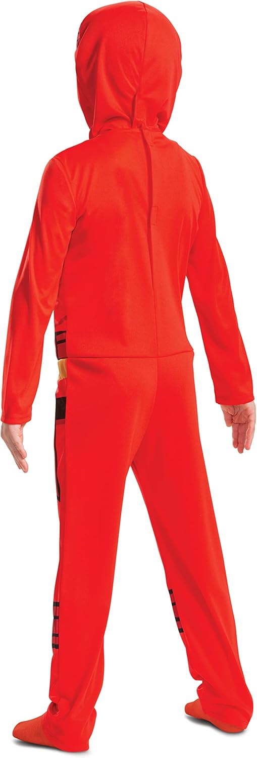 Disguise Offizielles Lego Ninjago Kostüm Kinder Jungen, Ausgefallenes Ninja-kostüm Für Kinder Und Jungen, Halloween-ninjago-kostüm Für Kinder, Jungen, Kai