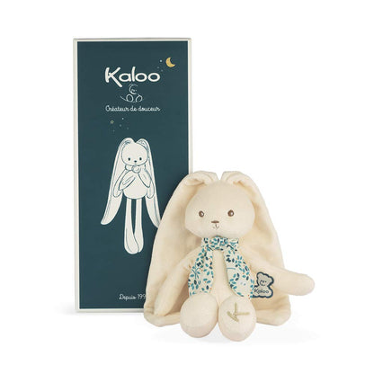 Kaloo - Lapinoo - Rabbit Doll - Baby’s Bi-Material Jersey & Knit Fabric Toy - 9.8"/25 cm - Cream Colour - Ultra-Soft materials - Gift Box - K972202 25cm Cream