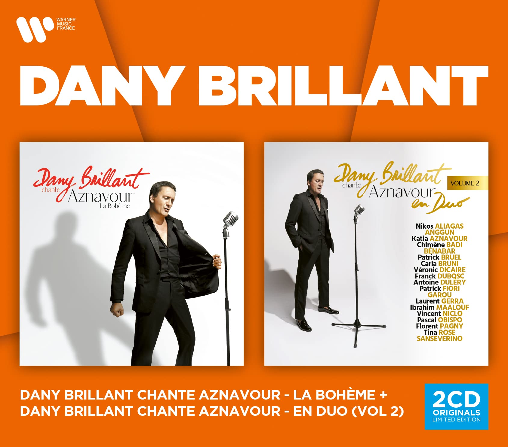 Dany Brillant Chante Aznavour - la Bohème & Dany Brillant Chante