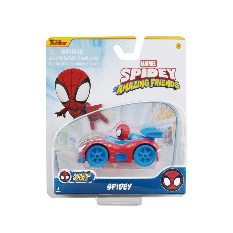 Spidey and his Amazing Friends Amazing Metals Race Car 1:64 Scale (Spidey)