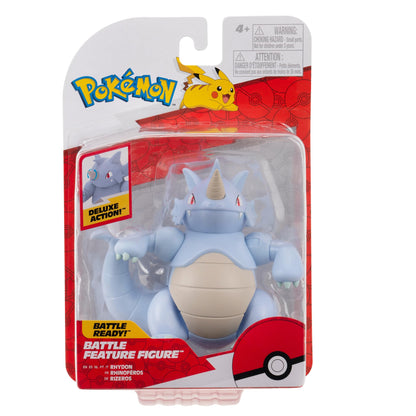 Pokémon PKW3418 Battle Feature Figure - Rizeros Official Articulated Figure, 11.5 cm