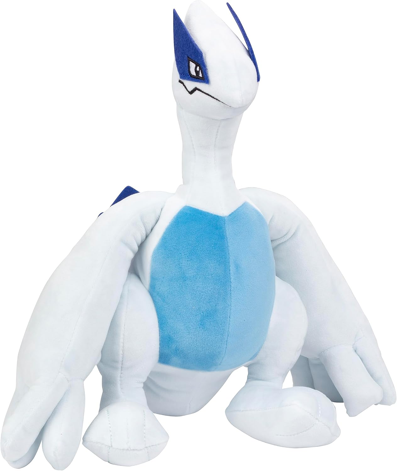 Pokémon 12" Lugia Large Plush - Officially Licensed - Quality & Soft Stuffed Animal Toy - Add Lugia to Your Collection! - Great Gift for Kids & Fans of Pokemon