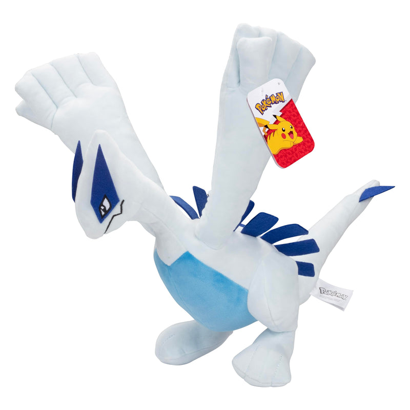 Pokémon 12" Lugia Large Plush - Officially Licensed - Quality & Soft Stuffed Animal Toy - Add Lugia to Your Collection! - Great Gift for Kids & Fans of Pokemon