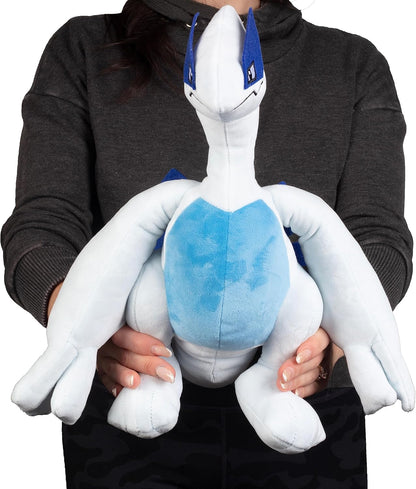 Pokémon 12" Lugia Large Plush - Officially Licensed - Quality & Soft Stuffed Animal Toy - Add Lugia to Your Collection! - Great Gift for Kids & Fans of Pokemon