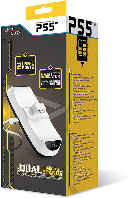 Steelplay Charging Station for PS5 DualSense Controller /PS5