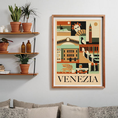 Clementoni Venedig Puzzle 1000 Teile Erwachsene - Italien Puzzle Erwachsene in 70 x 50 cm - Puzzle Erwachsene anspruchsvoll von Clementoni 39846
