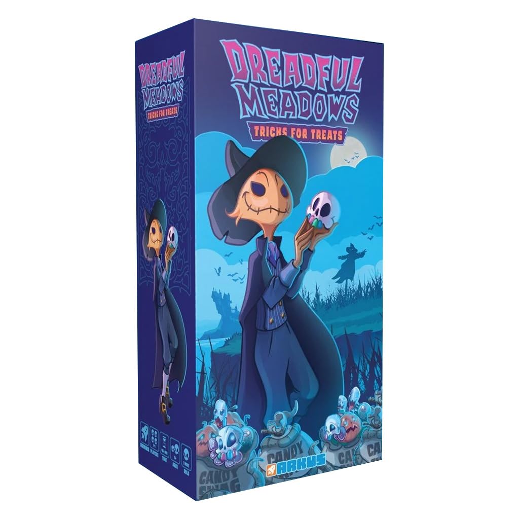 Dreadful Meadows: Tricks for Treats | Board Game | Expansion | Ages 13+ | 1-4 Players | English