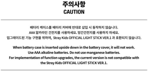 Stray Kids Light Stick