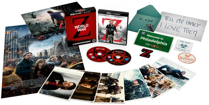World War Z (Collector's Edition 4K UHD + Blu-ray