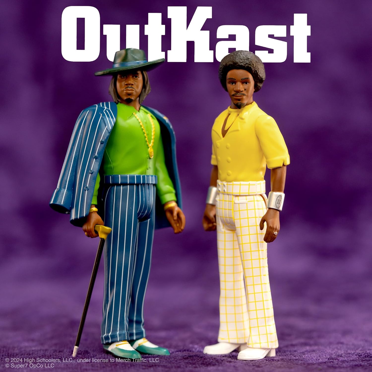 Super7 Outkast Reaction Figures Wave 02 - Outkast (Aquemini) Action Figures