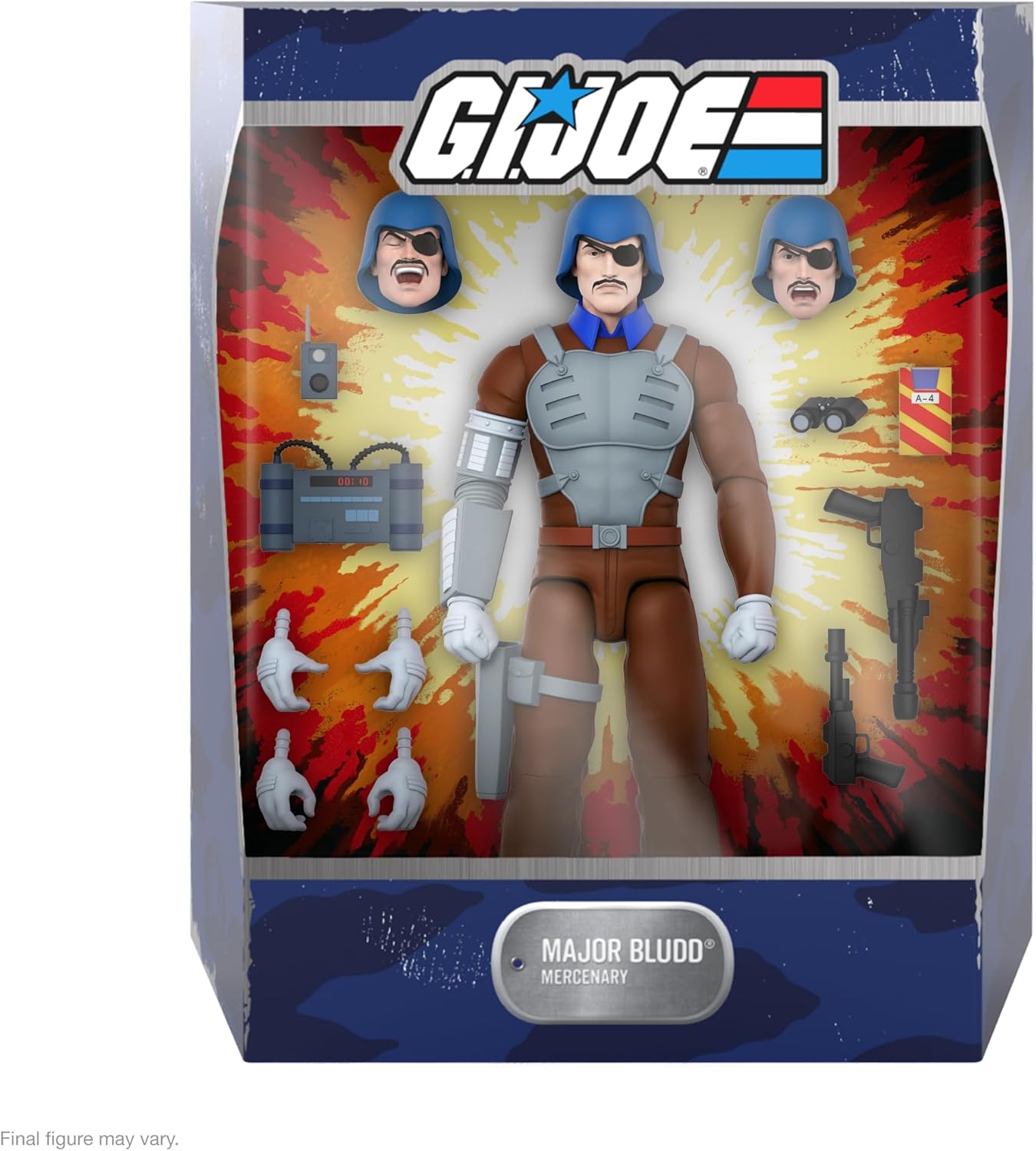 GI Joe Wave 5 figurine Ultimates Major Bludd 20 cm