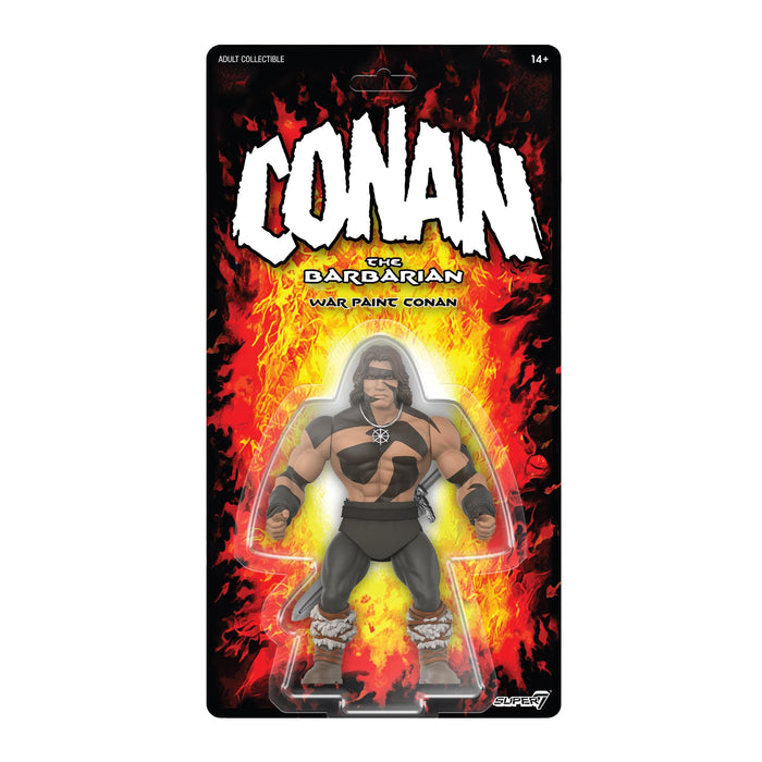 Super7 Conan The Barbarian Vintage Figures Wave 02 - Conan (War Paint) Action Figure