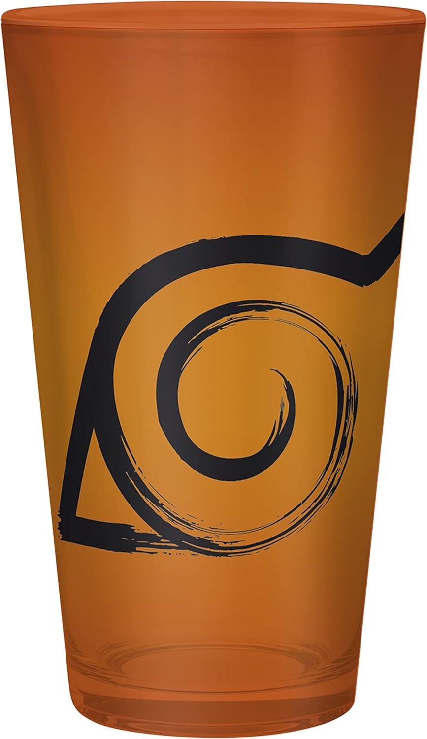 ABYstyle Naruto 400ml Glass & A6 Notebook & Pin Badge Gift Set