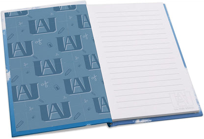 ABYstyle My Hero Academia Heroes 400ml Glass & A6 Notebook & Pin Badge Gift Set