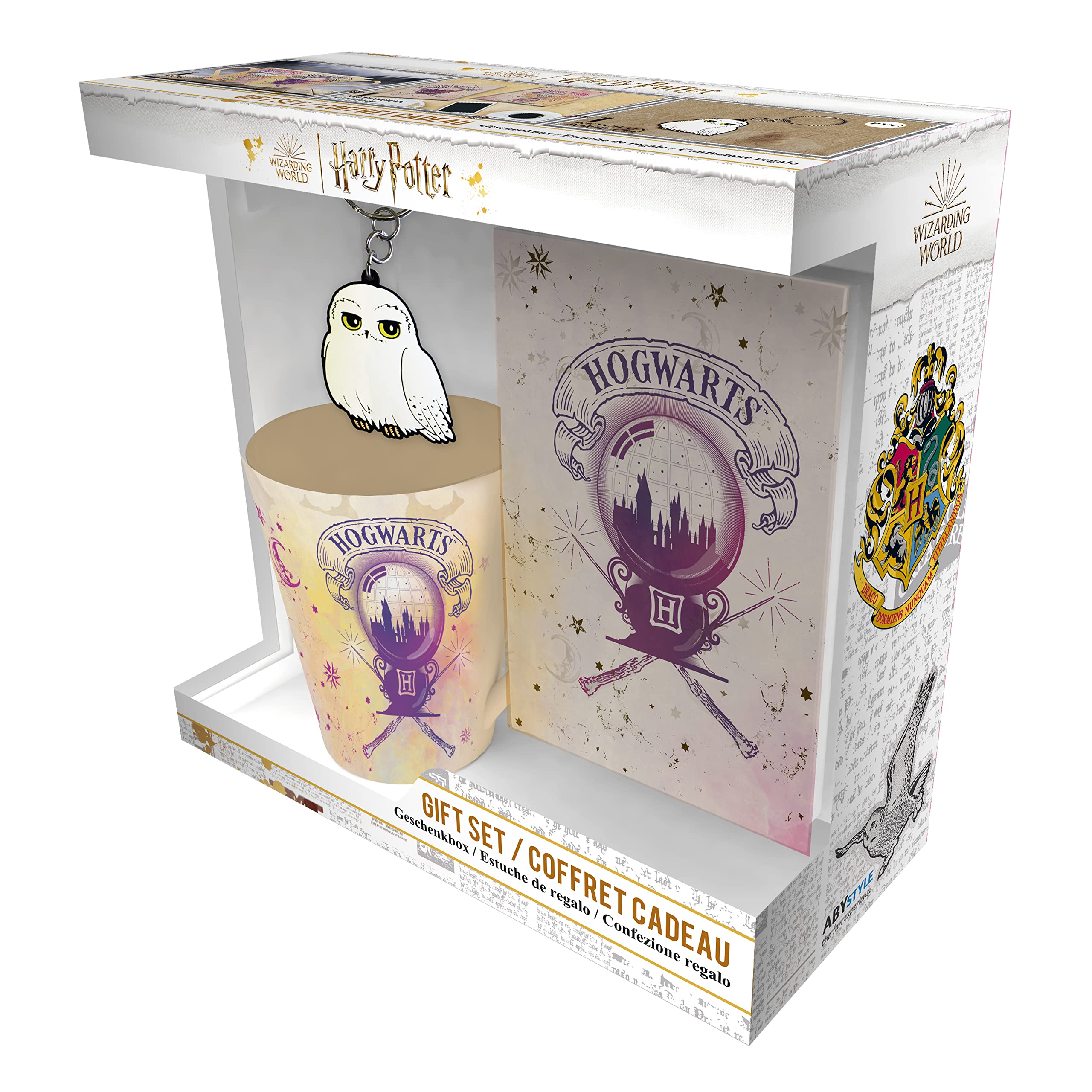 Harry Potter Hogwarts Mug & Keyring & Notebook Mug