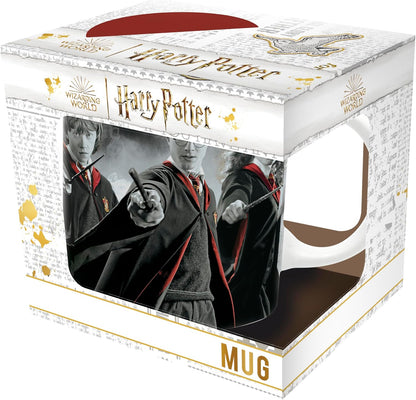 ABYSTYLE Harry Potter Trio Ceramic Novelty Coffee & Tea 320ml / 11oz Mug