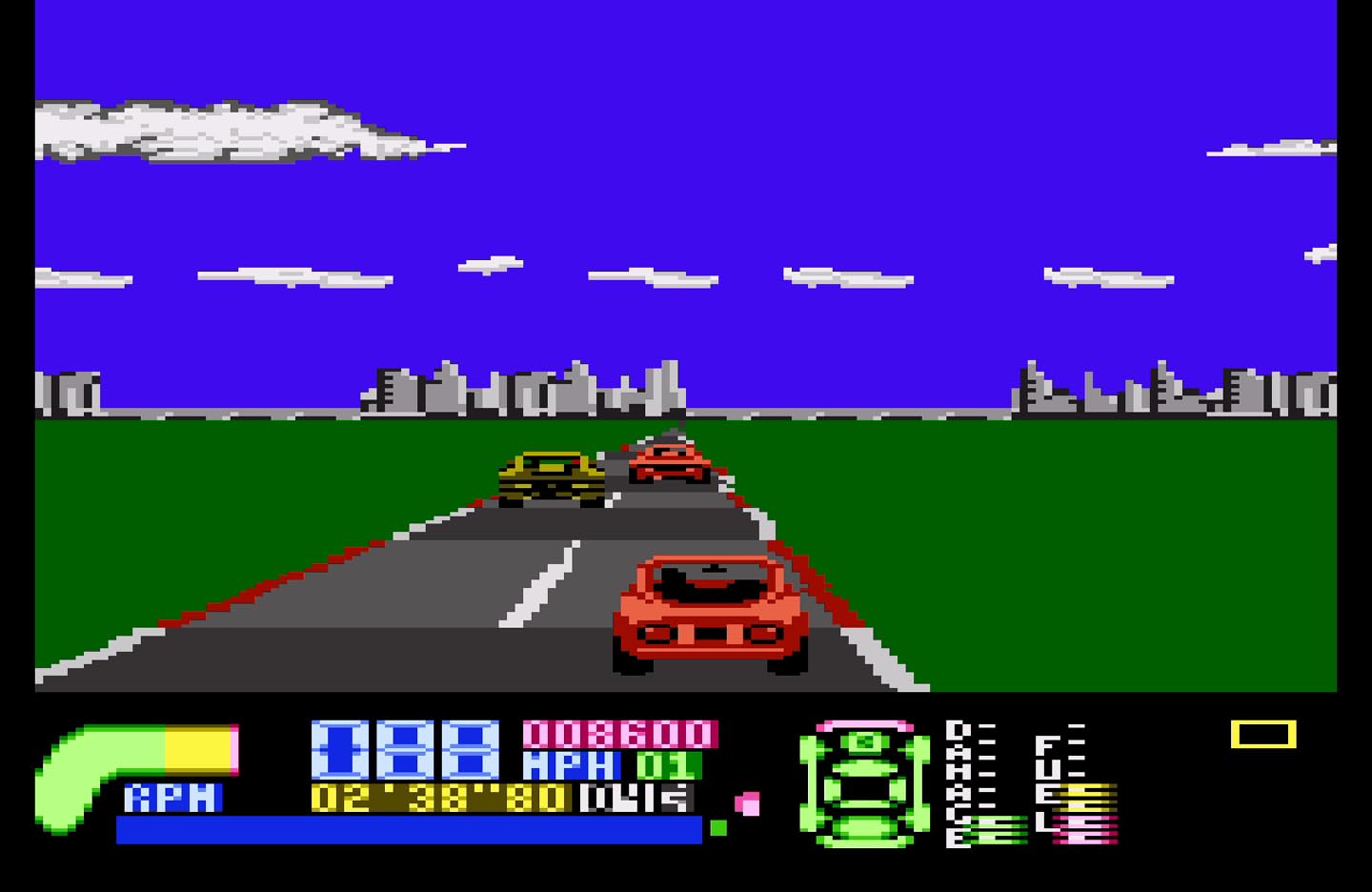Fatal Run (Atari 2600+, 7800 Cartridge