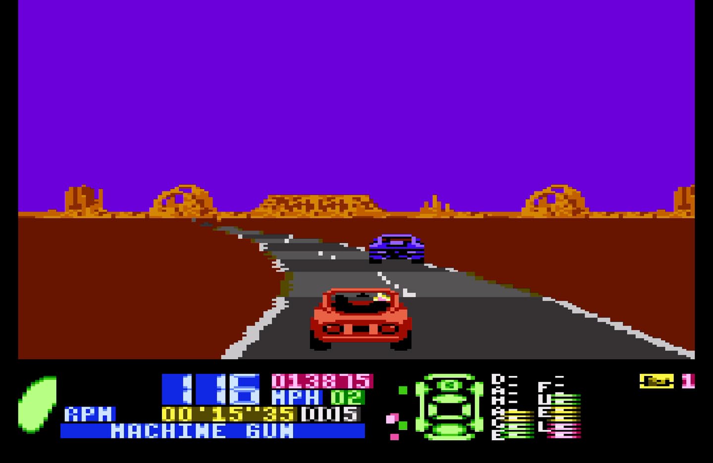Fatal Run (Atari 2600+, 7800 Cartridge