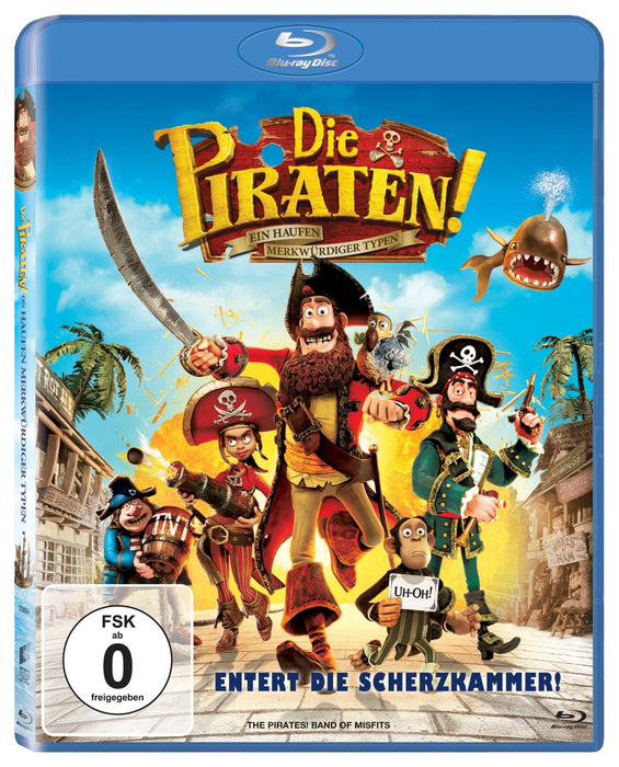 Die Piraten! - Ein Haufen merkwürdiger Typen (Blu-ray