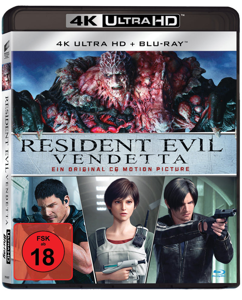 Resident Evil: Vendetta (4K Ultra HD) (+ Blu-ray 2D)