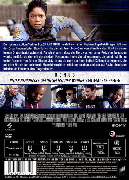 Black and Blue (DVD