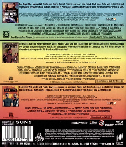Bad Boys 1-3 (3 Blu-rays