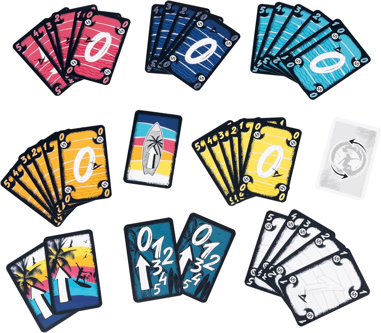Thames & Kosmos WAVE, Cooperative Card Game, Exciting Card Games for Adults and Kids, Board Games for Game Night, For 2 to 4 Players, Age 10+