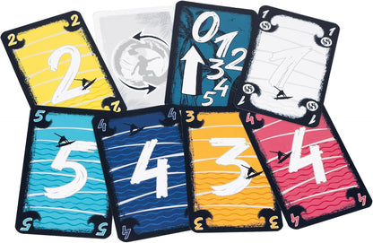Thames & Kosmos WAVE, Cooperative Card Game, Exciting Card Games for Adults and Kids, Board Games for Game Night, For 2 to 4 Players, Age 10+