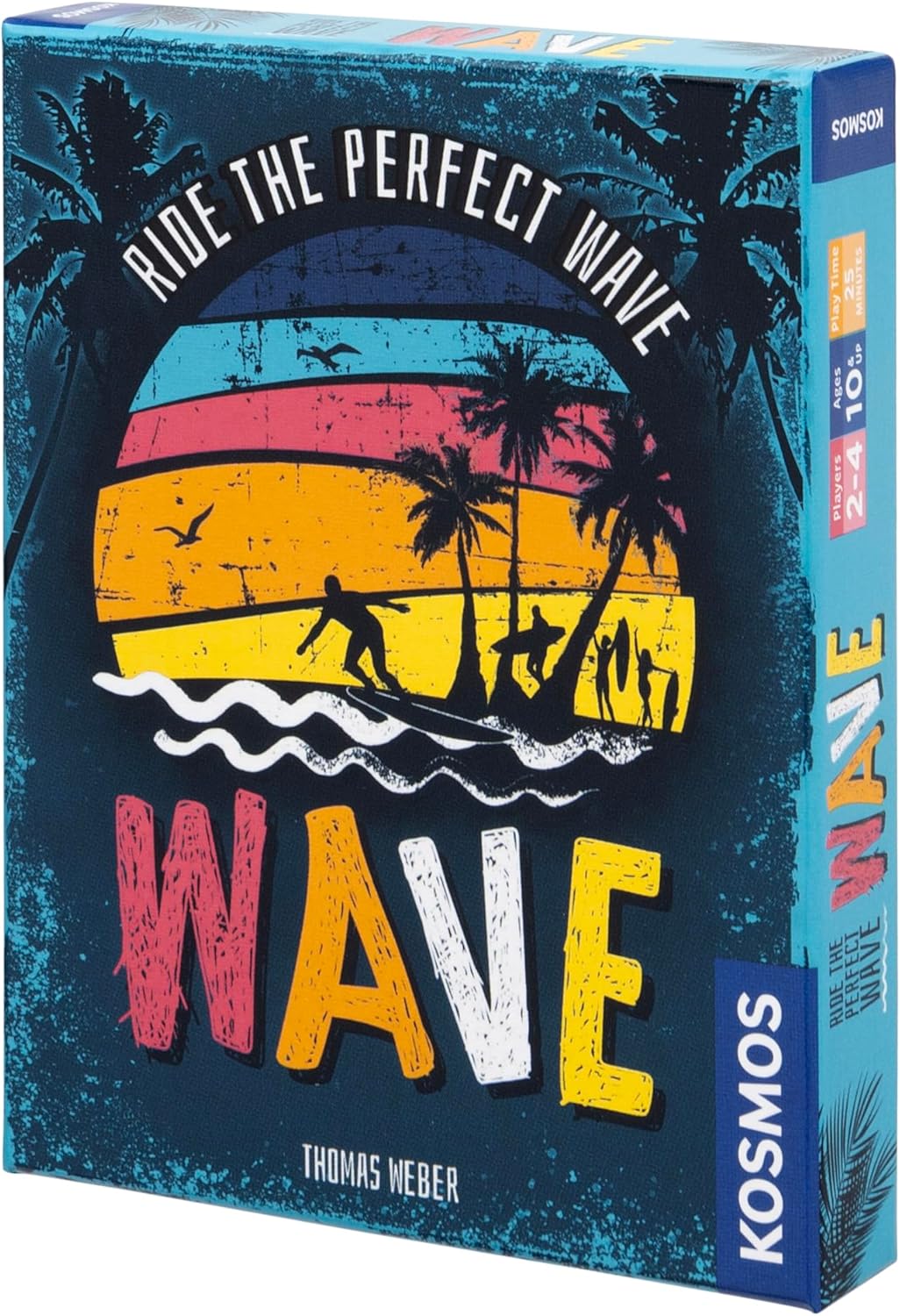 Thames & Kosmos WAVE, Cooperative Card Game, Exciting Card Games for Adults and Kids, Board Games for Game Night, For 2 to 4 Players, Age 10+