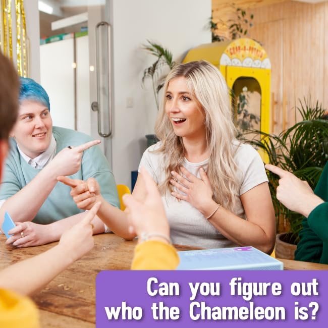 Big Potato Chameleon Pictures: A hilarious, easy-to-learn imposter game for Kids, Teens and Adults | Family Game for 3-8 players, Age 8+