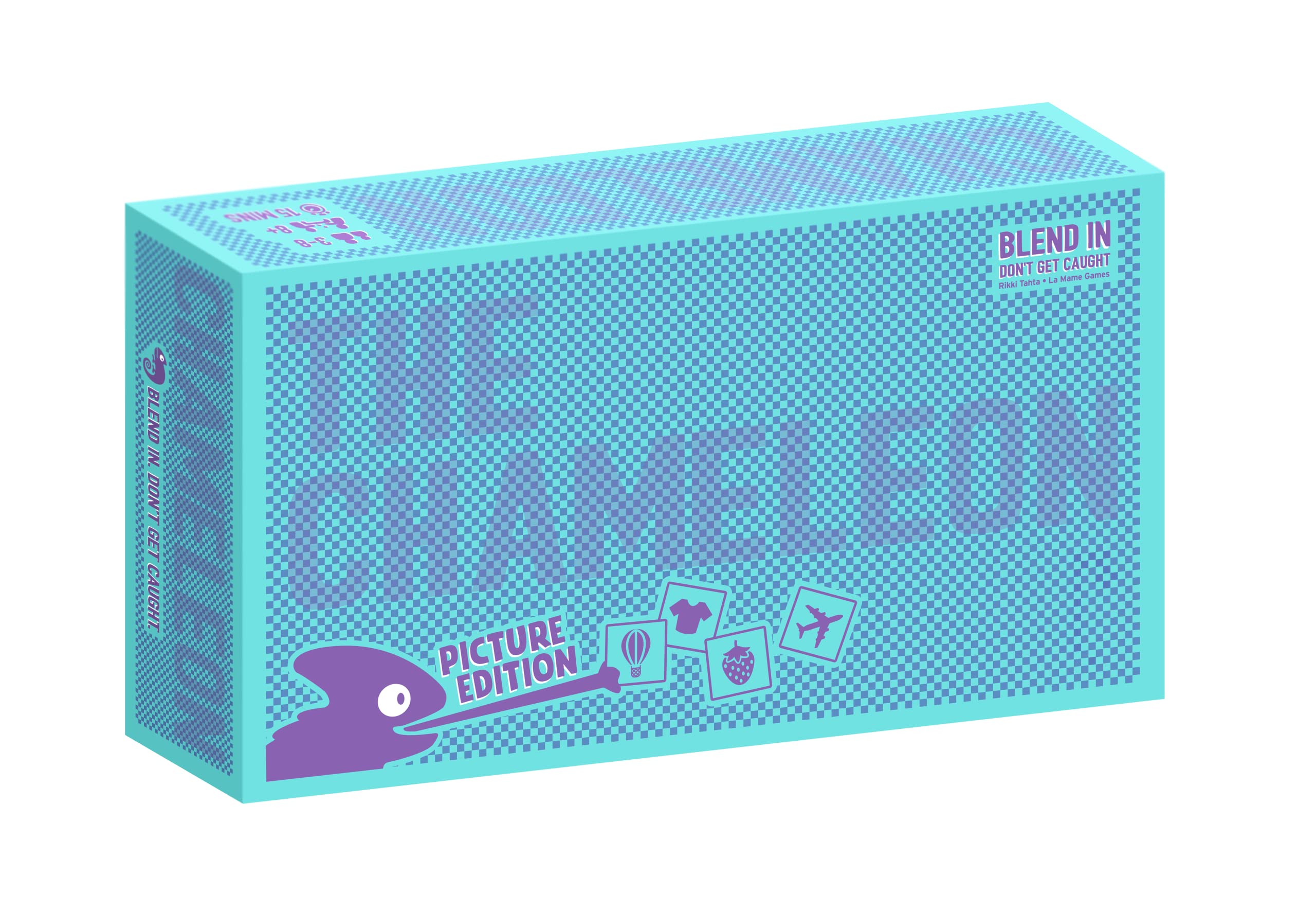 Big Potato Chameleon Pictures: A hilarious, easy-to-learn imposter game for Kids, Teens and Adults | Family Game for 3-8 players, Age 8+