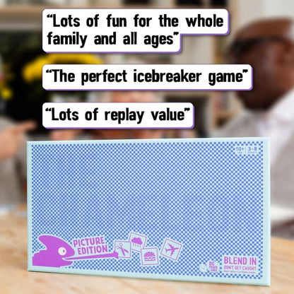 Big Potato Chameleon Pictures: A hilarious, easy-to-learn imposter game for Kids, Teens and Adults | Family Game for 3-8 players, Age 8+