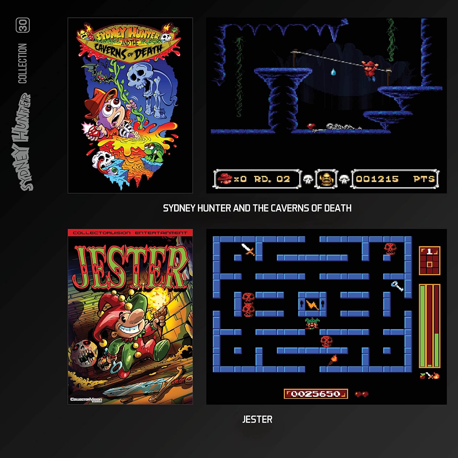 Blaze Evercade Sydney Hunter Collection Cartridge