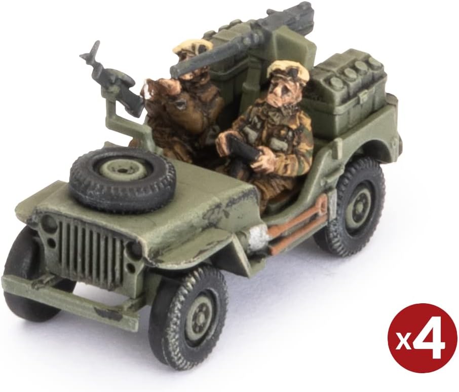 Flames of War Jeep Recce Troop - SAS Section