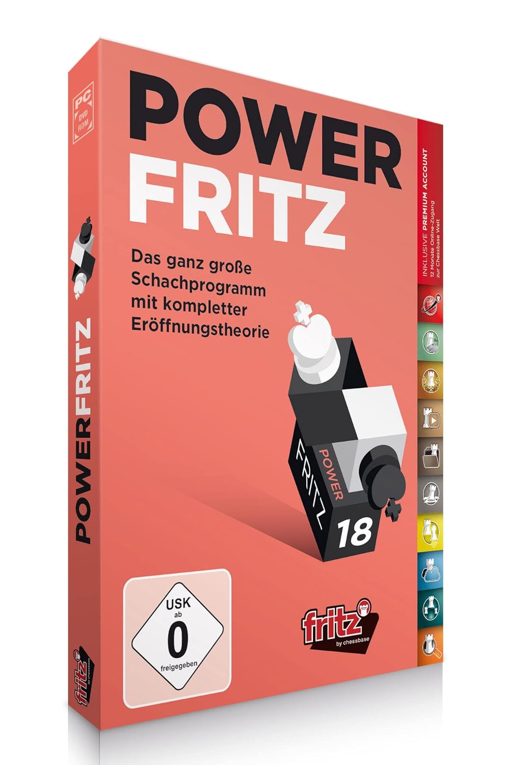 Power Fritz 18 - Das ganz große Schachprogramm mit kompletter Eröffnungstheorie