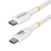 StarTech.com 4m White USB-C Charging Cable, USB-IF Certified USB C Cable, 240W PD, USB 2.0 Type-C Laptop Charger Cord, M/M