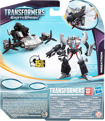 Transformers-speelgoed, EarthSpark Warrior Class Megatron-actiefiguur van 12,5 cm, robotspeelgoed voor kinderen vanaf 6 jaar