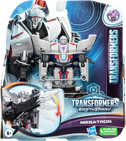Transformers-speelgoed, EarthSpark Warrior Class Megatron-actiefiguur van 12,5 cm, robotspeelgoed voor kinderen vanaf 6 jaar