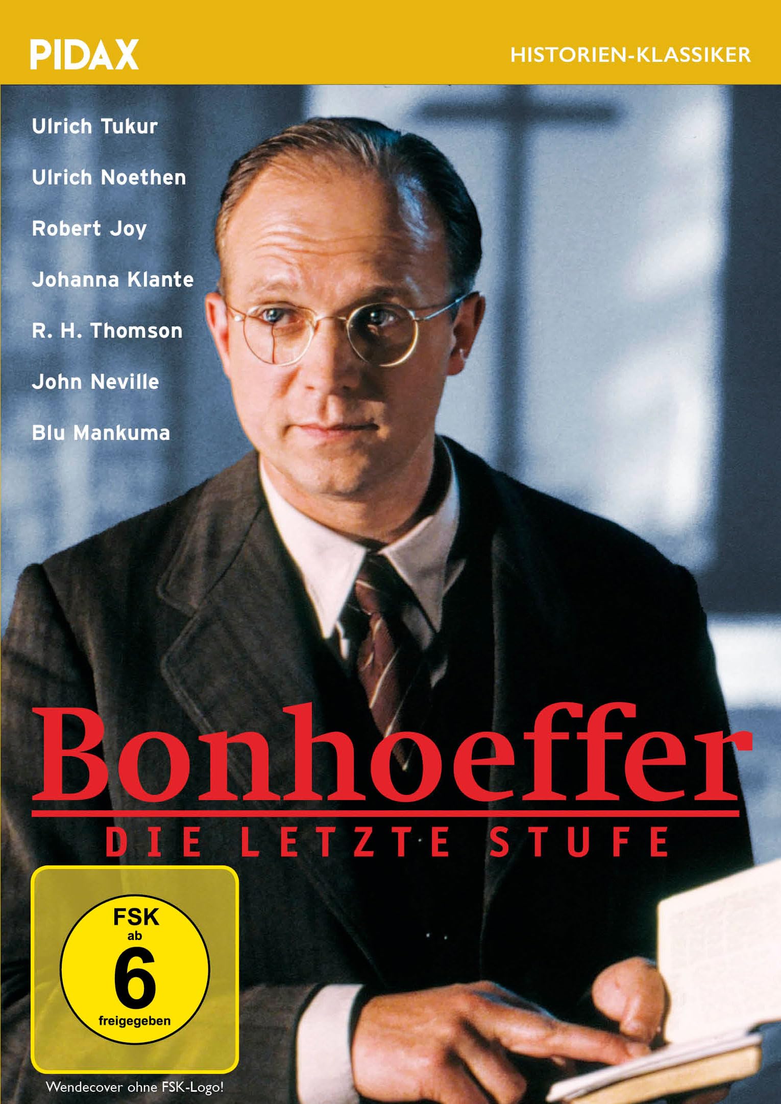 Bonhoeffer - Die letzte Stufe / Preisgekrönte Filmbiografie über den berühmten Theologen und Widerstandskämpfer (Pidax Historien-Klassiker