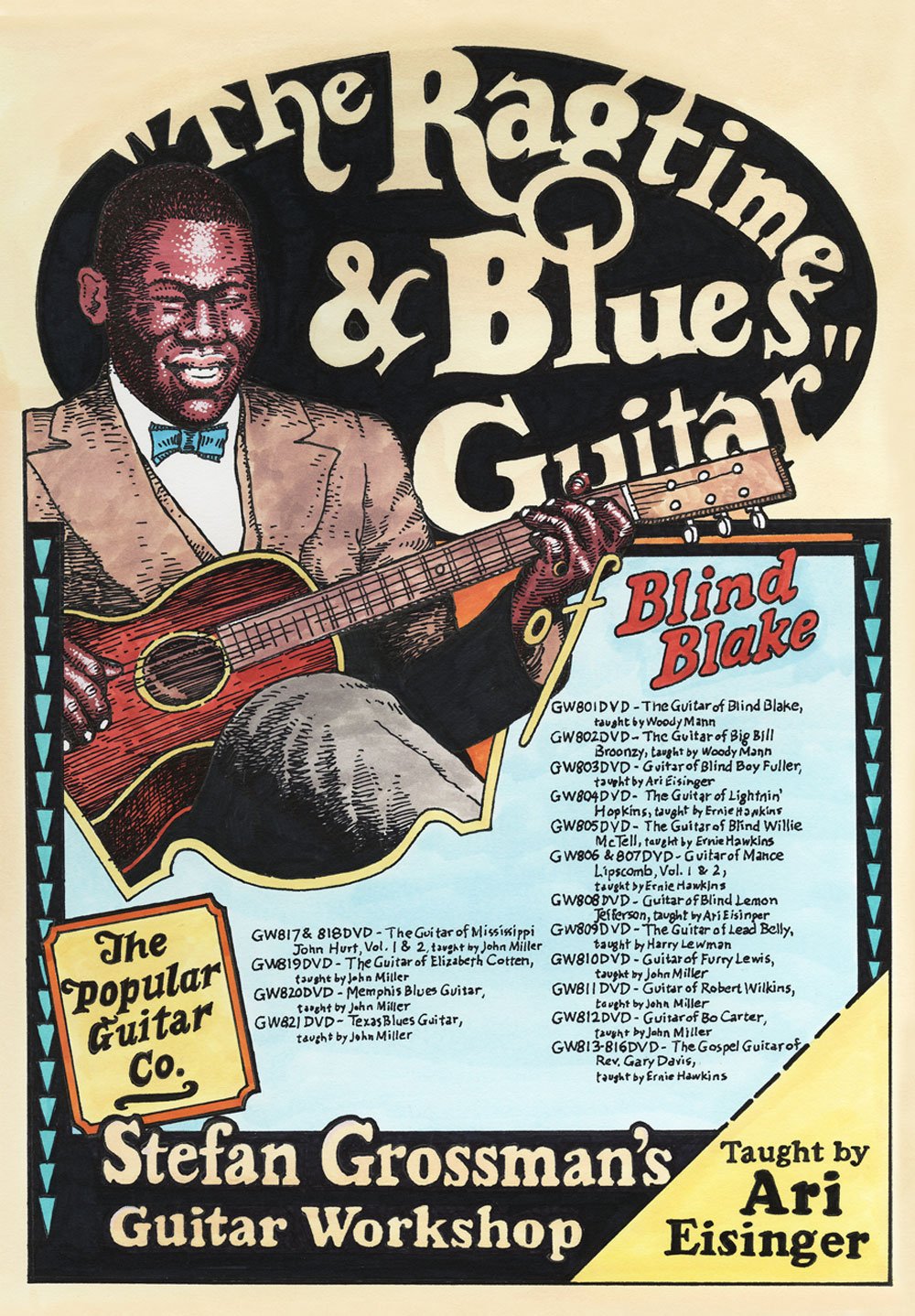 Ari Eisinger: The Ragtime And Blues Guitar Of Blind Blake