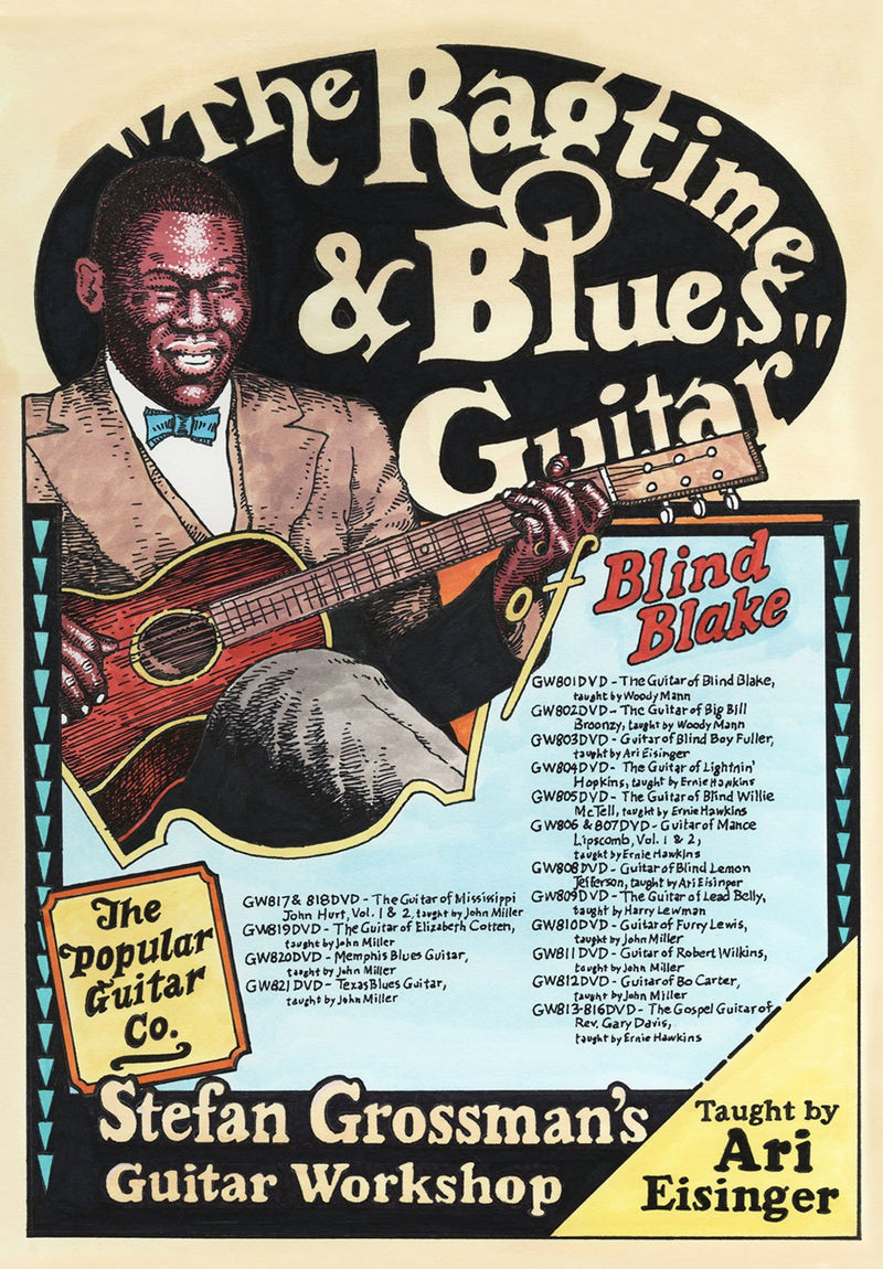 Ari Eisinger: The Ragtime And Blues Guitar Of Blind Blake