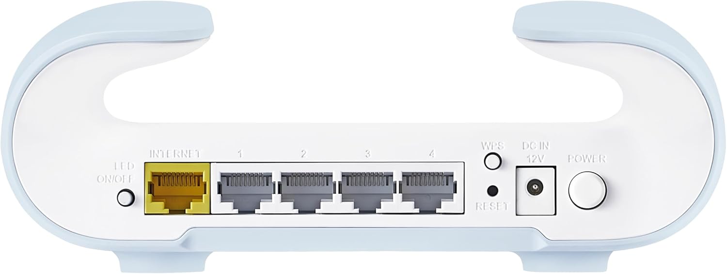 D-Link M30 Smart Router AQUILA PRO AI AX3000 con Wi-Fi Mesh, Traffic Optimaser con AI, Parental Control, Porte Gigabit, MU-MIMO, 1024 QAM, OFDMA, WPA3. Funziona con Alexa/Assistente Google.