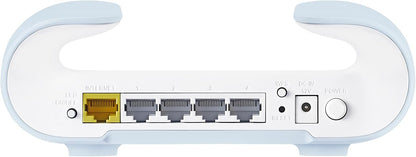 D-Link M30 Smart Router AQUILA PRO AI AX3000 con Wi-Fi Mesh, Traffic Optimaser con AI, Parental Control, Porte Gigabit, MU-MIMO, 1024 QAM, OFDMA, WPA3. Funziona con Alexa/Assistente Google.