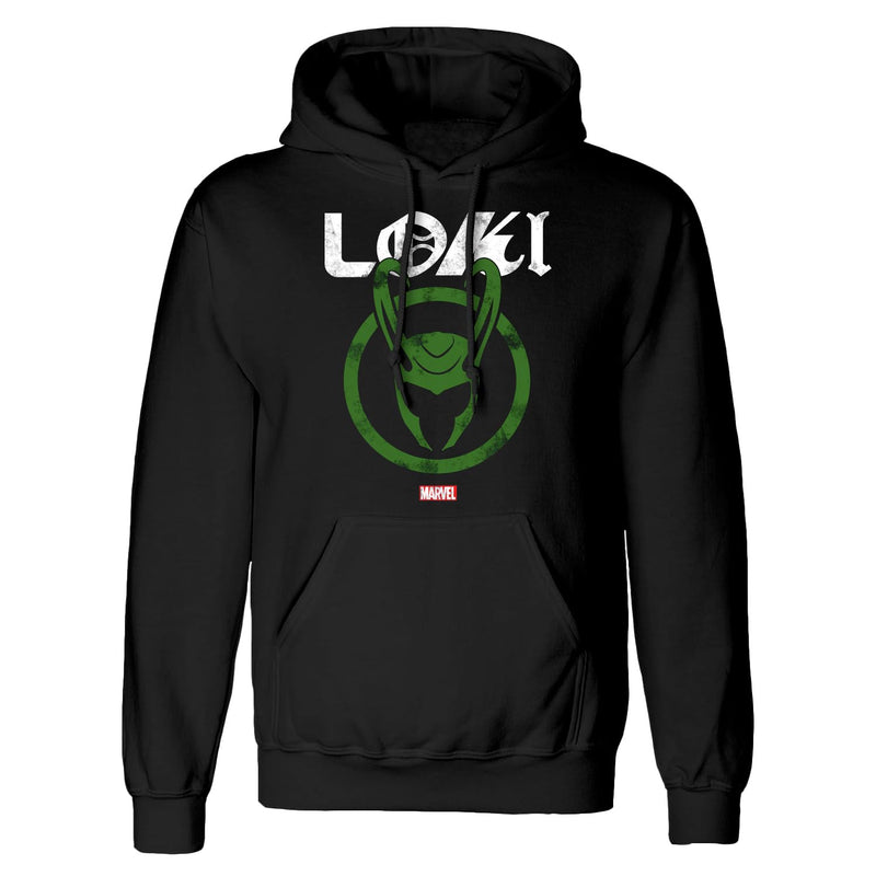 Marvel: Loki Season 2 - Distressed Logo (Felpa Con Cappuccio Unisex Tg. L)