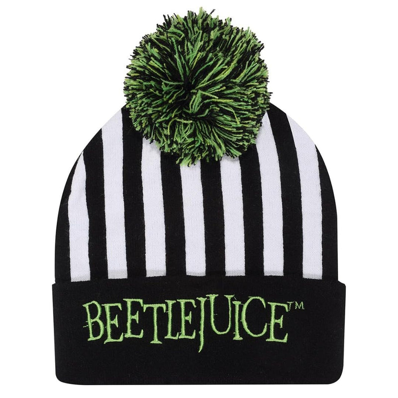 Warner Bros - Beetlejuice - Bonnet à Pompon Beetlejuice