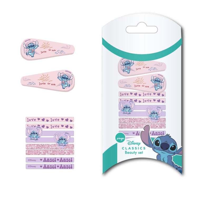 Stitch - Hair Accessories Set Blue