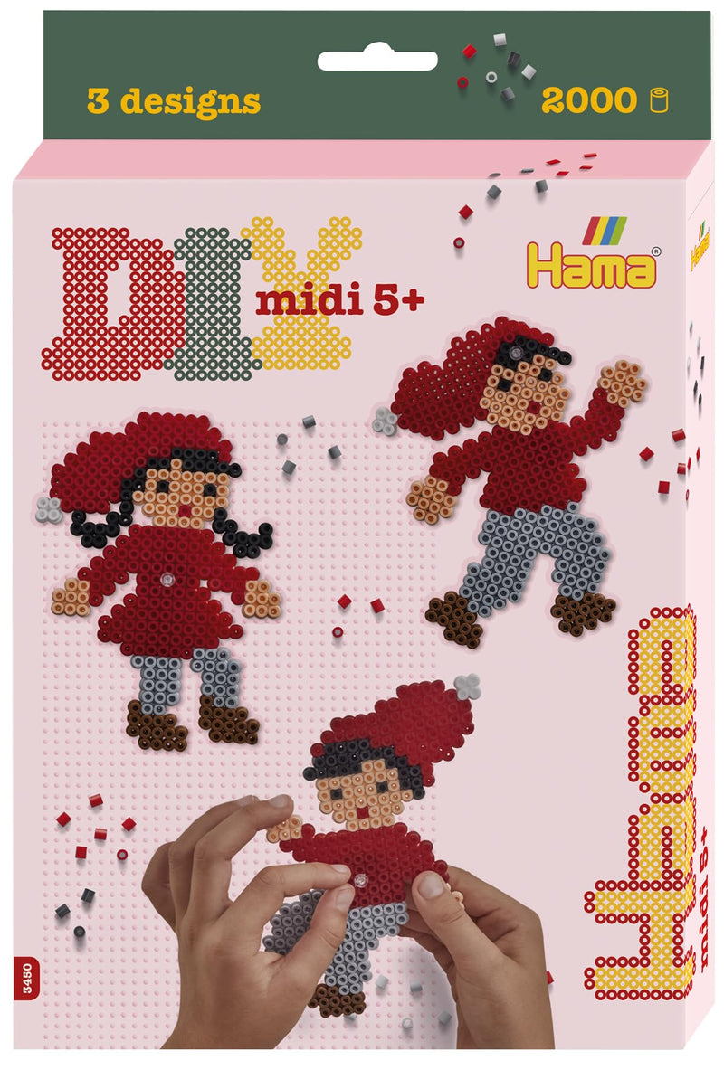 Hama - 3450H - Midi Boîte PM Lutin Noël à Suspendre